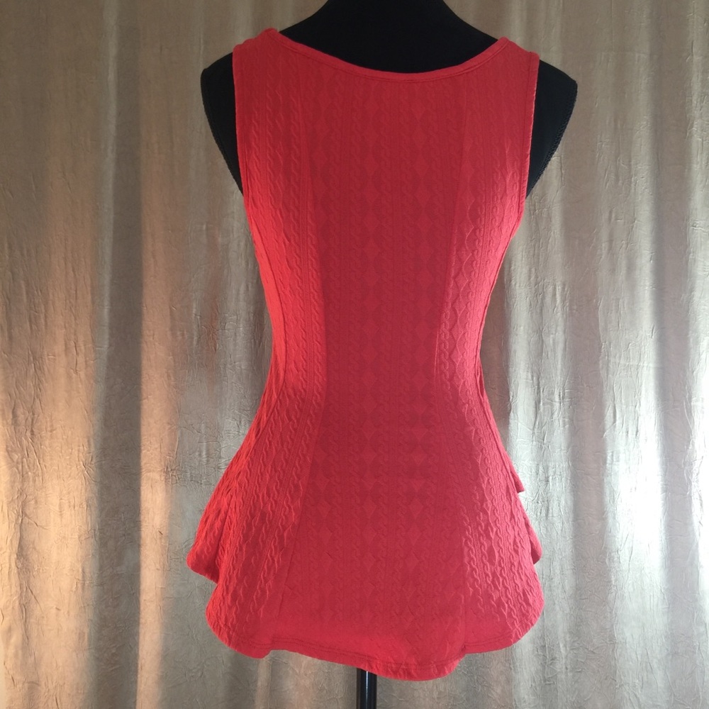 🧡Neblina Stretchy Flare Peplum Blouse Top - Picture 2 of 4